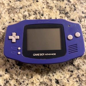 Nintendo classic game boy advance good condition missing back battery cover